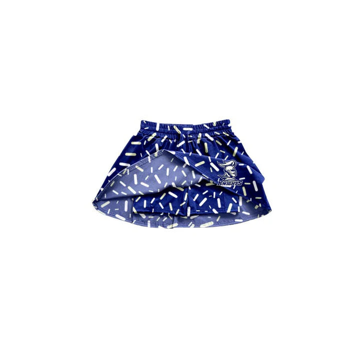 Preorder(moq 5) Adult Women Team Navy Knights Shorts Skort Bottoms 8.1