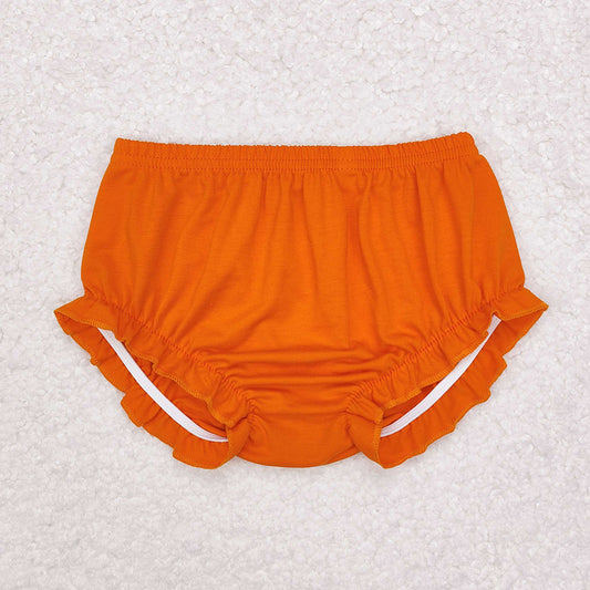 Baby Girls Bummies Orange Elastic Bummies Bottoms SS0368