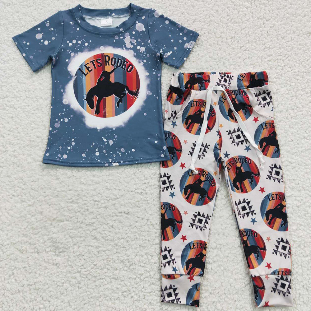 Boutique Baby Boys Clothes Western Outfit BSPO0111 5.16