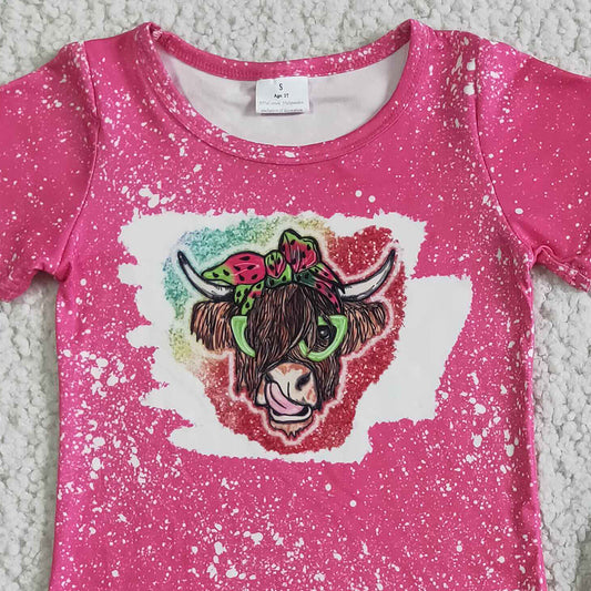 Cute Girls Summer Clothes Set Short Sleeve Shorts Boutique Baby Girls Clothing Outfits GSSO0074