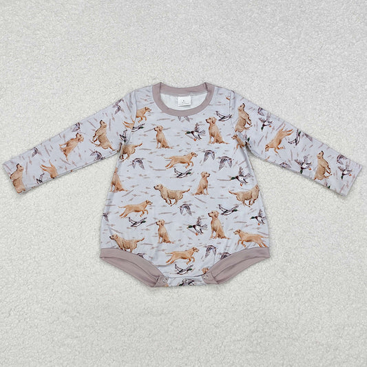 Baby Infant Boys Rompers Southern Dog Hunting Rompers LR1865