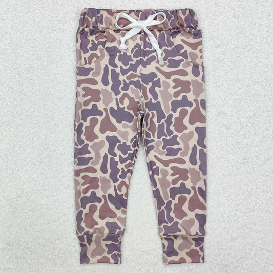 Baby Boys Pants Grey Hunting Camo Bottoms Pants P0683