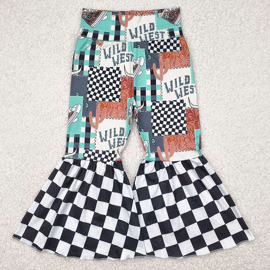 Baby Girls Pants Wild West Bell Pants P0751 4.9