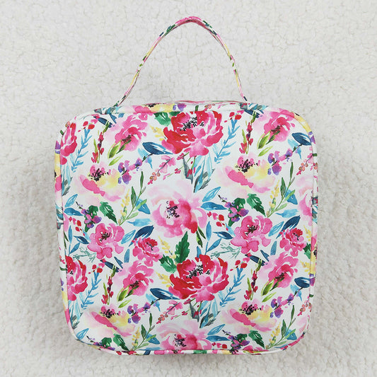 Fashion Baby Kids Girls Flowers Bows Lunch Dinnder Picnic Thermal Bags BA0102