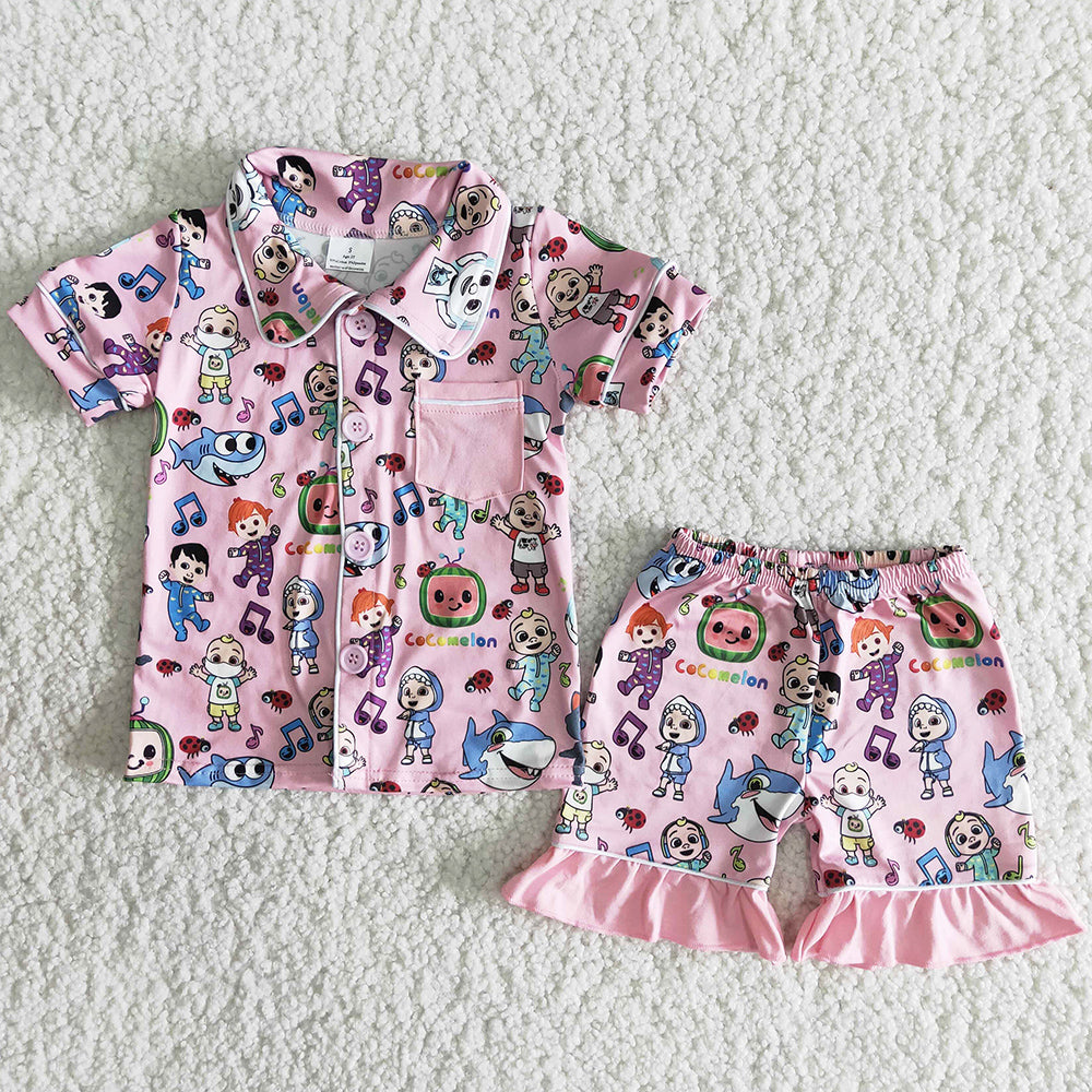 Kids Clothes Girls Pajamas Set Sibling Pajamas Boys Sleerwear Wholesale B5-15 3.25