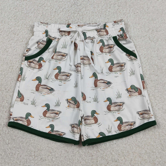 Baby Boys Shorts Ducks Hunting Pockets Shorts Bottom SS0677