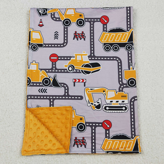 Baby Kids Blankets Excavators Tractors Blankets BL0199 10.2