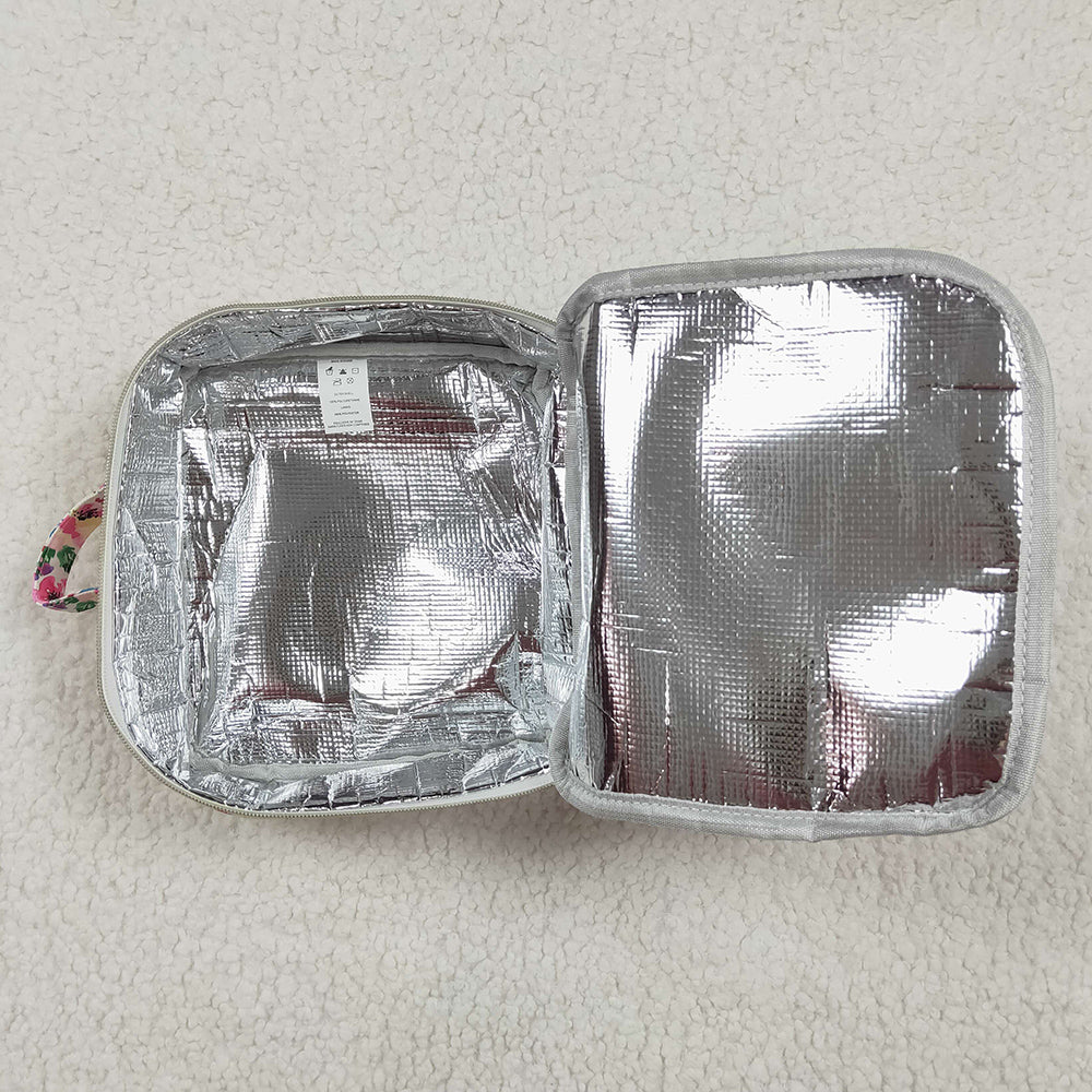 Fashion Baby Kids Girls Flowers Bows Lunch Dinnder Picnic Thermal Bags BA0102
