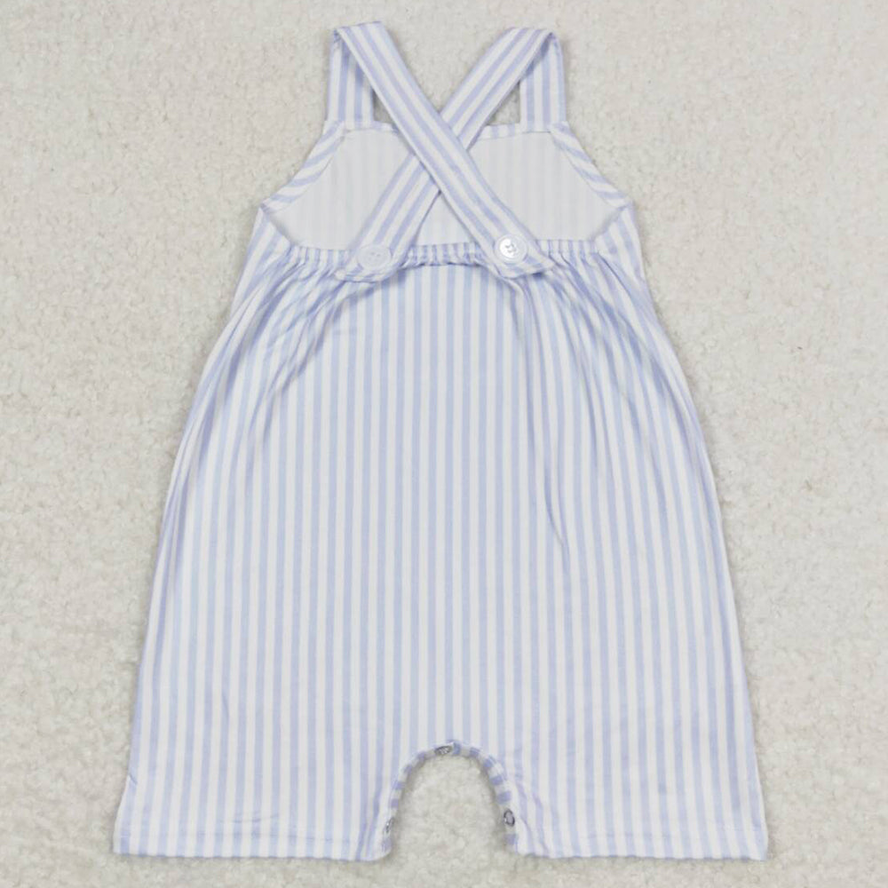 Baby Boys Rompers White Stripes Summer Rompers SR1362