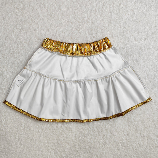 Baby Girls Skirts Golden Leather Skirts GLK0043 3.7