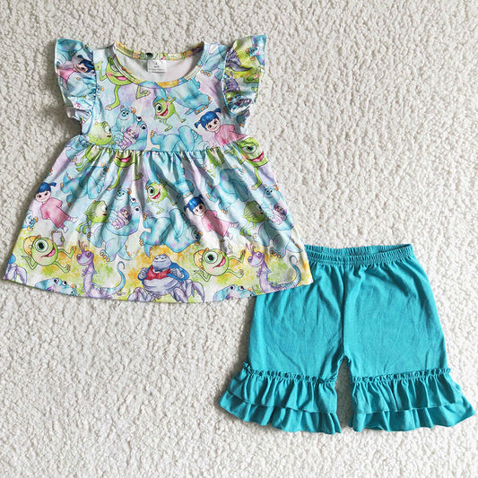 Fashion Baby Girls Clothes Set Boutique Toddler Girls Outfits Cute Girls Clothing GSSO0040