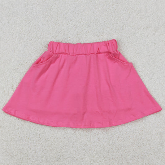Baby Girls Skirts Dark Pink Pocket Yoga Active Wear Skorts GLK0066 3.20