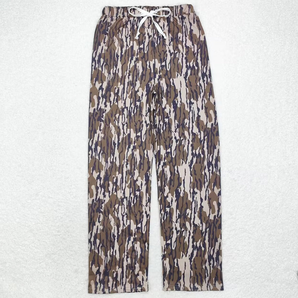 Adult Man Pants Camo Fall Bottom Pants Pajamas P0587
