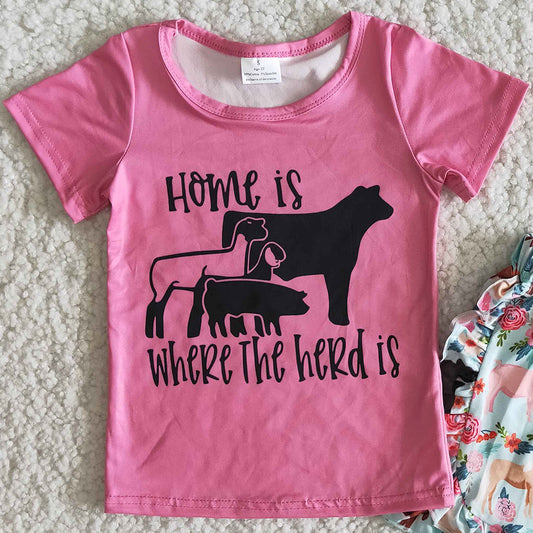 Wholesale Baby Girl Clothes Farm Fashion Toddler Girls Clothes Set B5-22 5.15