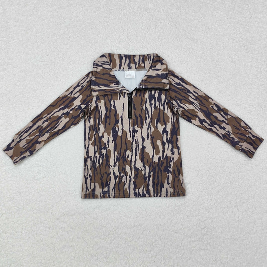 Baby Boys Clothes Tops Bottomland Long Sleeve Zip Pullovers Tops BT0957