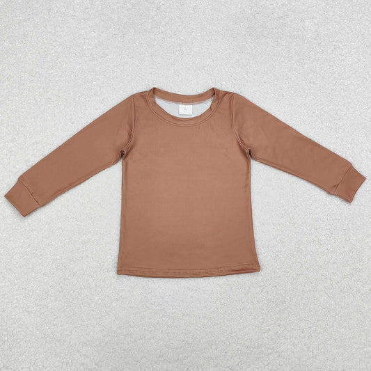 Baby Boys Clothes Tops Brown Camo Ducks Long Sleeve Tee Shirts Tops BT0950