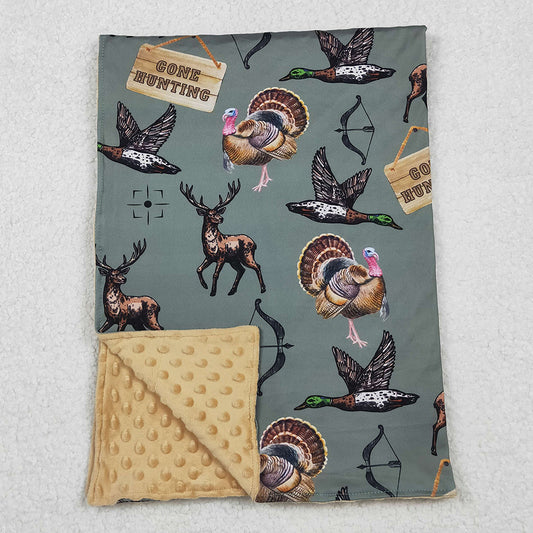 Baby Kids Children Blankets Hunting Deer Ducks Blankets BL0151 10.13
