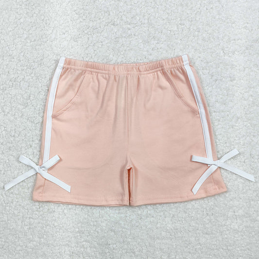 Baby Girls Shorts Pink Cotton Bows Sports Shorts Bottoms SS0425 3.7
