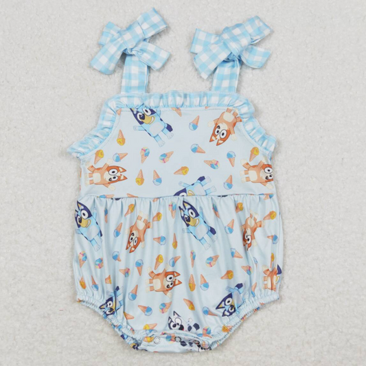 Cartoon Cute Baby Girls Rompers Summer Short Sleeve Rompers SR1113