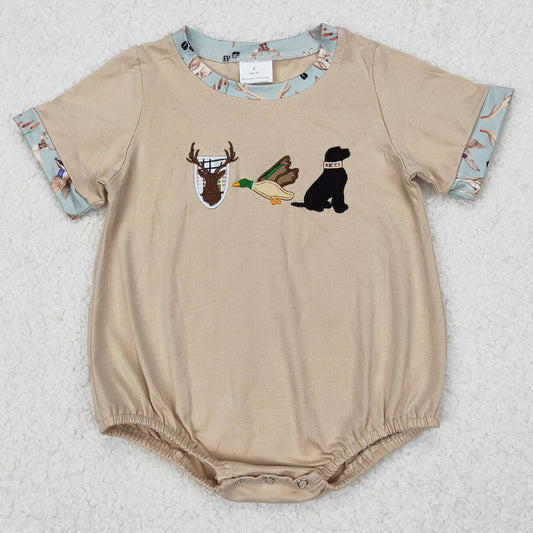 Baby Infant Boys Rompers Hunting Deer Duck Dog Rompers SR2338 3.19