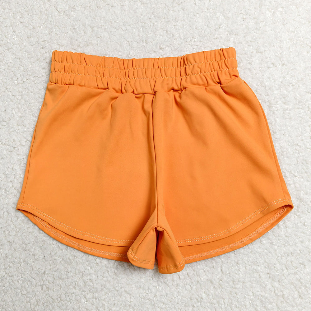 Baby Girls Shorts Orange Yoga Active Sport Shorts Bottom SS0902