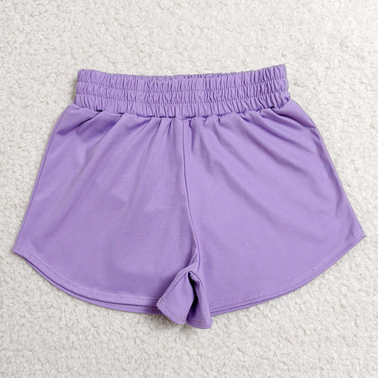 Baby Girls Shorts Purple Yoga Active Sport Shorts Bottom SS0905