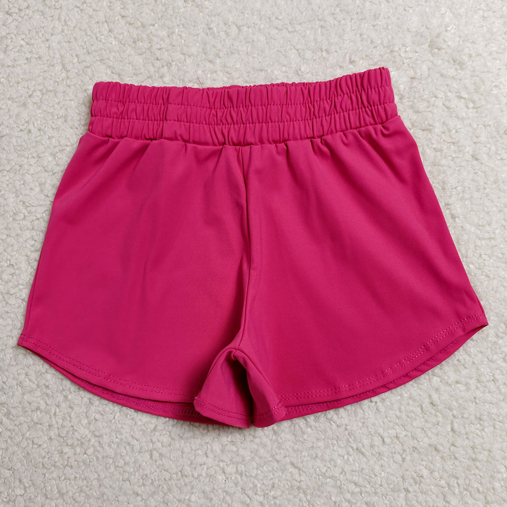 Baby Girls Shorts Hot Pink Yoga Active Sport Shorts Bottom SS0900