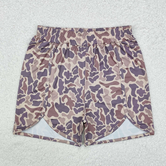 Adult Women Shorts Grey Camo Hunting Summer Shorts SS0374