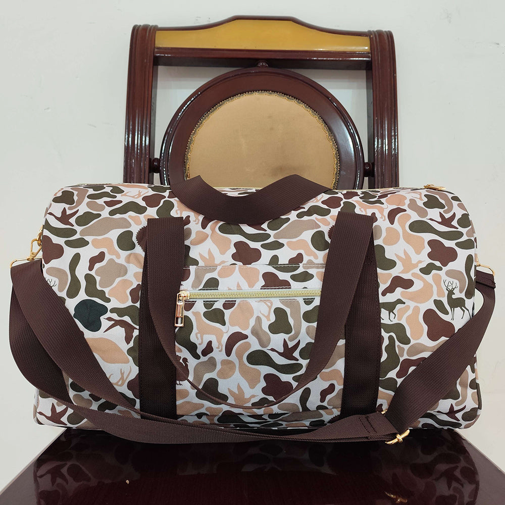 Kids Children Adult Bags Women Camouflage Deers Hunting Duffle Gym Bags BA0287 11.7