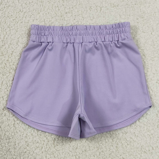 Baby Girls Lavender Yoga Active Sport Shorts Bottom SS0895
