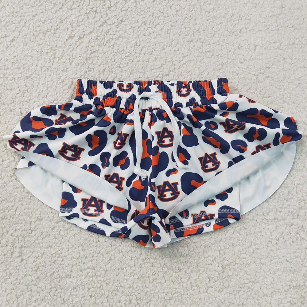Baby Girls Shorts Navy Leopard AU Yoga Active Team Butterfly Shorts Bottom SS0819