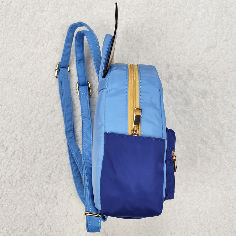 Baby Kids Bags Cute Blue Dog Ears Backpacks Bags BA0281