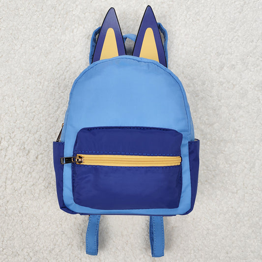 Baby Kids Bags Cute Blue Dog Ears Backpacks Bags BA0281