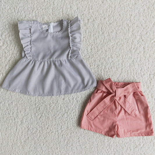 Kids Clothes Girl Outfit Summer Girls Clothes Set D3-1 6.28