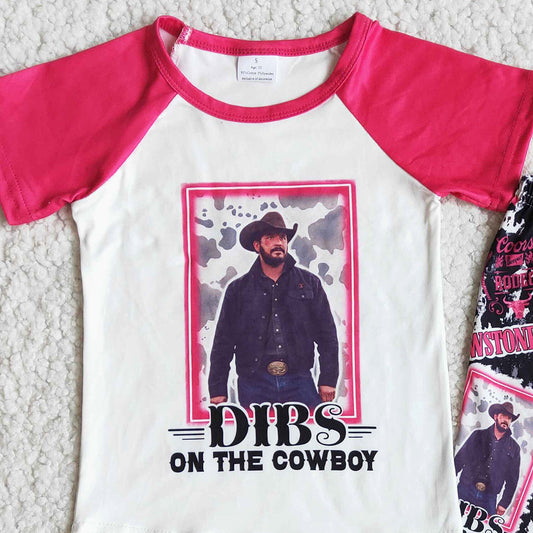 Baby Girls Clothes Short Sleeve Bell Bottom Pant Set E13-15 4.1