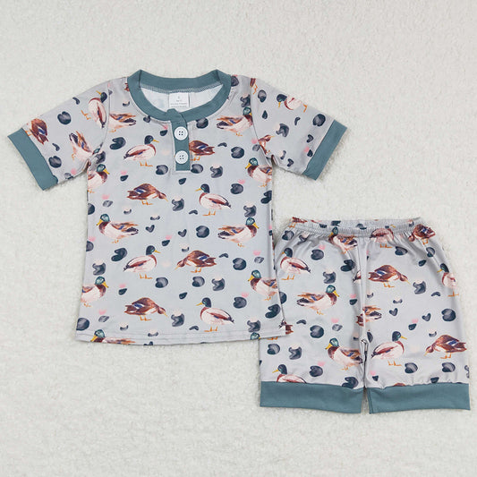 Boutique Kids Boys Pajamas Shorts Sets BSSO0282