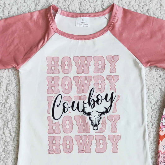 Kids Clothes Girls Boutique Outfits Western Style Toddler Girl Clothes Set E13-18 4.1