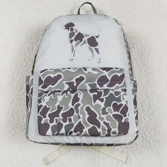 Baby Kids Boys Backpacks Camo Dog Hunting Backpack Zip Back Bags BA0268 4.21