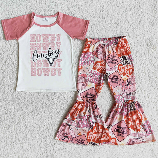 Kids Clothes Girls Boutique Outfits Western Style Toddler Girl Clothes Set E13-18 4.1