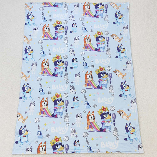 Baby Girls Blankets Pink Dogs Blankets BL0131