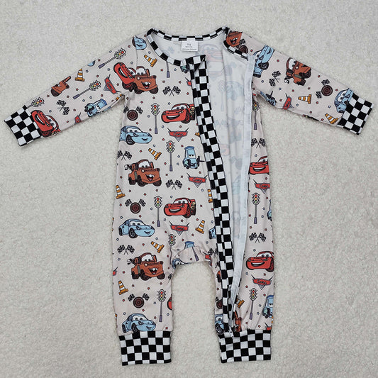 Baby Infant Boys Rompers Flag Zip Rompers LR2160