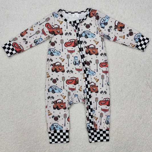 Baby Infant Boys Rompers Flag Zip Rompers LR2160