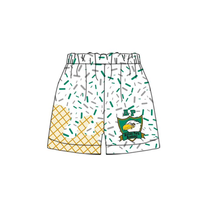 Preorder (moq 5)Baby Boys Drip Airline Park Sprinkles Team Shorts Bottoms 6.26