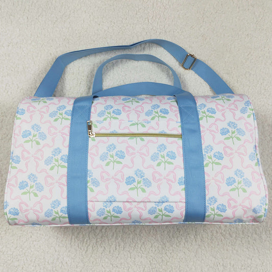 Kids Children Adult Bags Blue Ruffle Glower Gym Duffle Bags BA0294 4.21