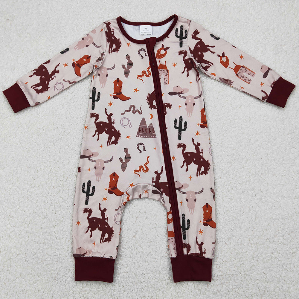 Baby Boys Rompers Western Rodeo Rompers LR2188 4.2