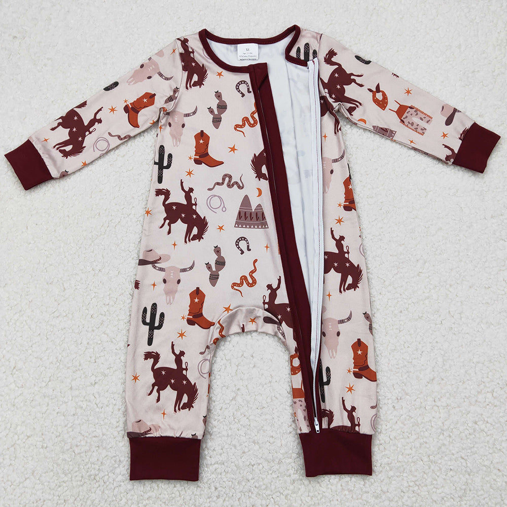 Baby Boys Rompers Western Rodeo Rompers LR2188 4.2