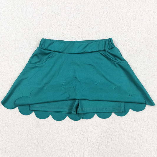 Baby Girls Skirts Dark Green Yoga Skorts Bottoms GLK0077 5.22