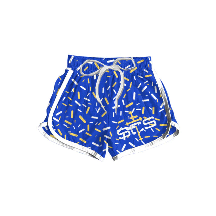 Preorder(moq 5) Baby Girls Team Blue SCS Sports Shorts 5.10