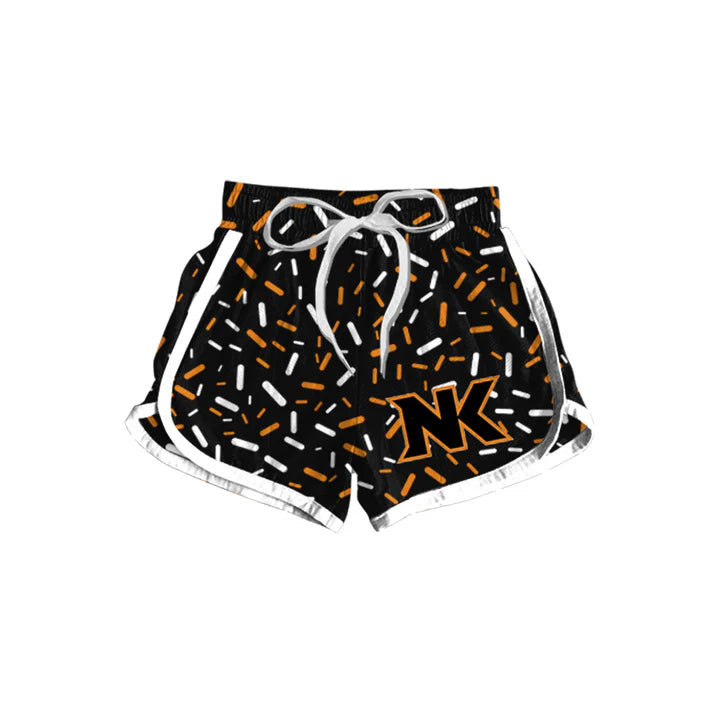 Preorder(moq 5) Baby Girls Black NK Sprinkles Team Sports Shorts 7.22