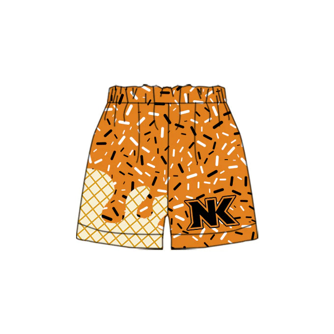 Preorder(moq 5) Baby Boys Orange NK Sprinkles Team Sports Shorts 7.22